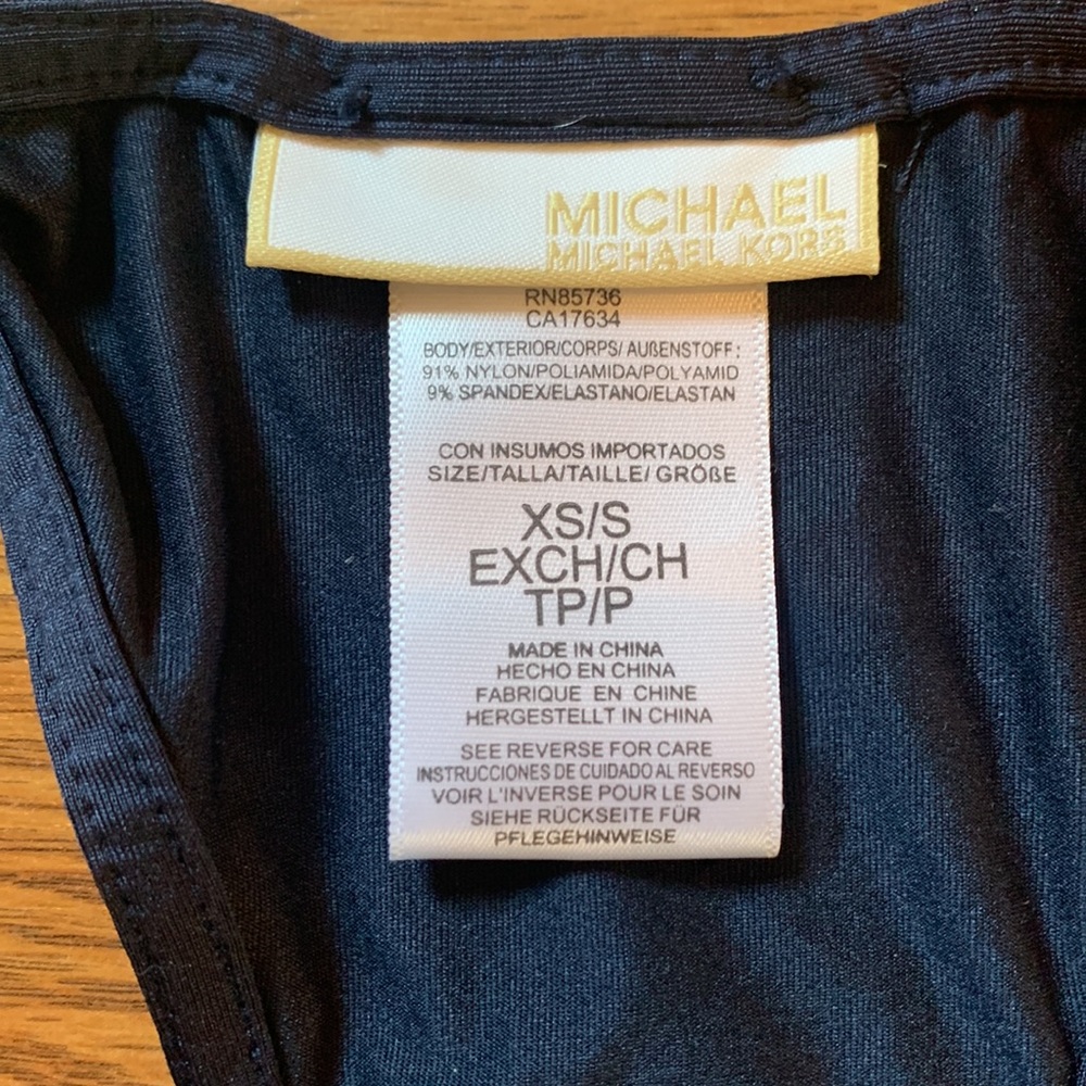Michael Kors swimsuit coverup, Size XS/S, NWT - Picture 2 of 3